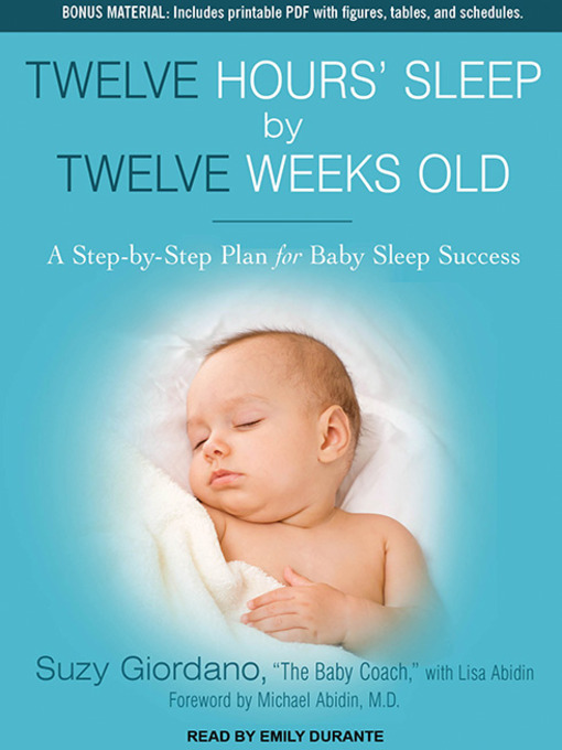 Title details for Twelve Hours' Sleep by Twelve Weeks Old by Lisa Abidin - Available